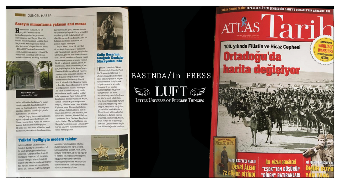 LUFT appeared @ Atlas Tarih (Atlas History) Magazine