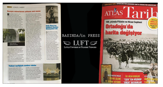 Featured in Atlas Tarih Magazine